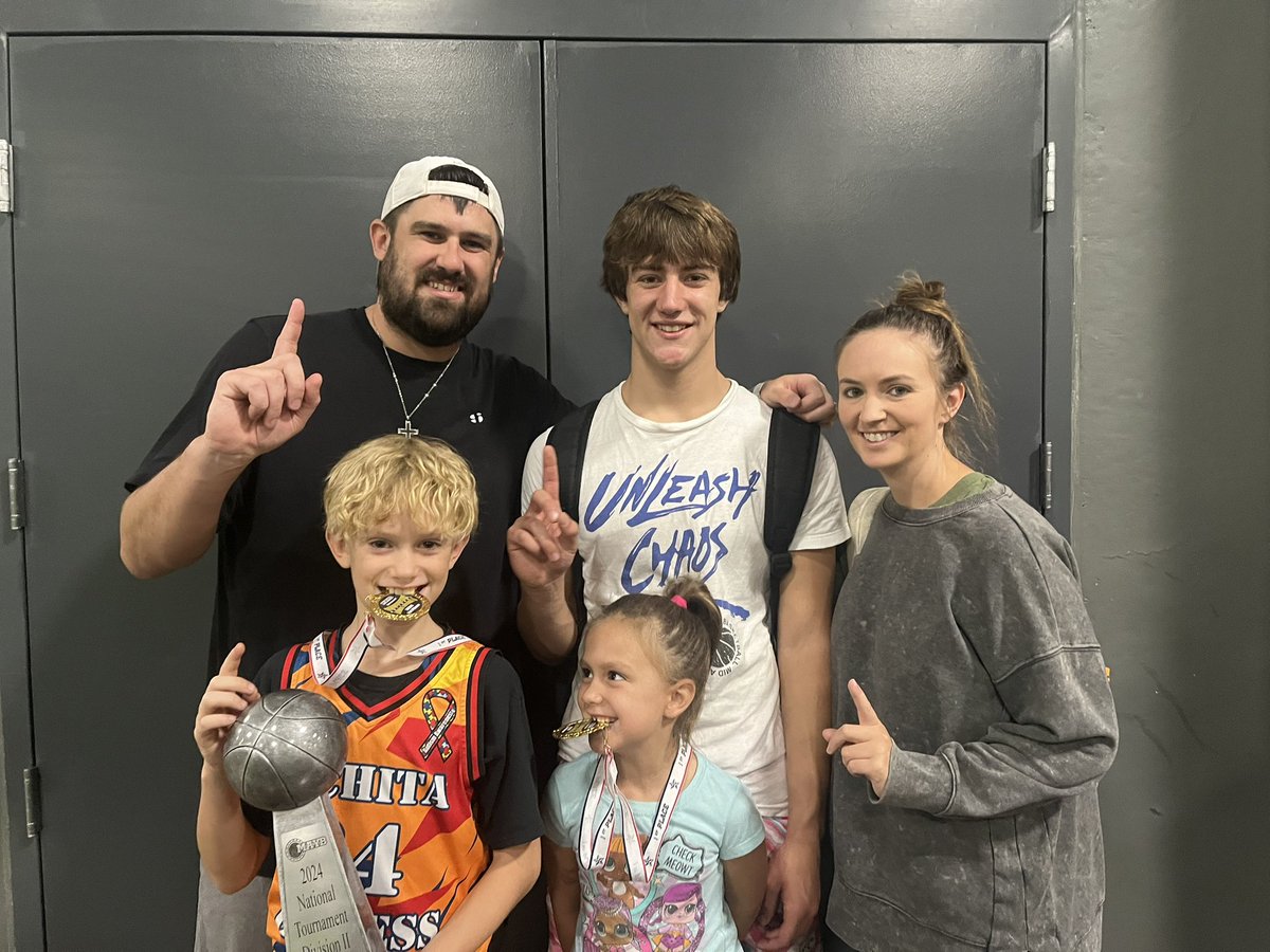 Settled in and overcame a lot of struggles all weekend. When we find our rhythm and impose our will we are incredible. Wichita Express with the 4th grade DII championship. #WE