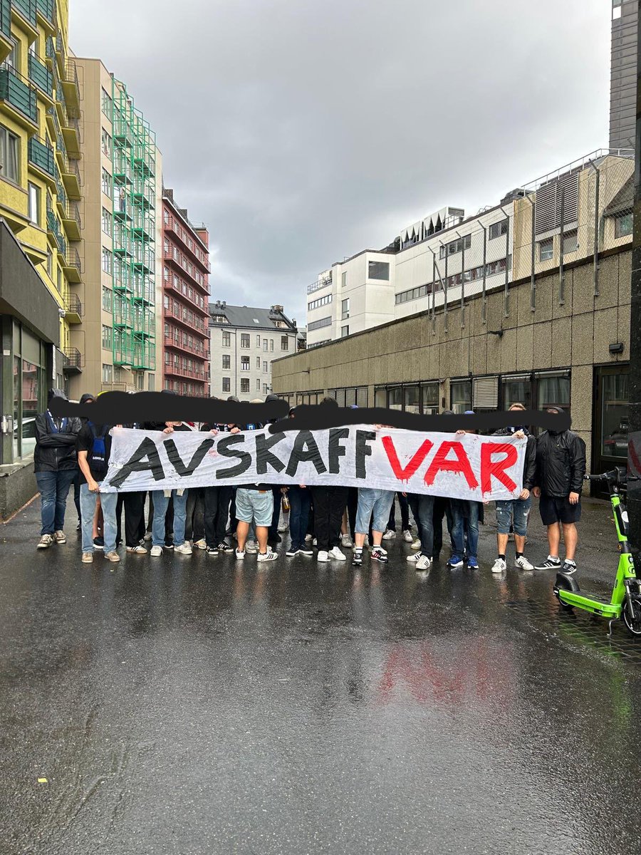 7-1 tap borte mot Lyn. Vi møter opp utenfor VAR-rommet etter kampen og aksjonerer mot VAR!