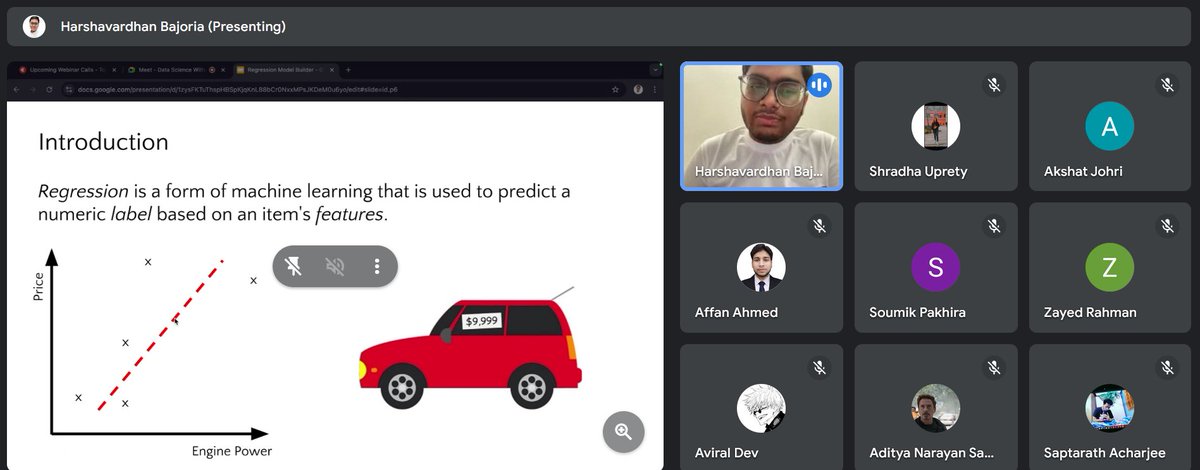 Rang000007's tweet image. Just had an enlightening session on #DataScience and #AzureAutoML with Harshvardhan Bajoria! 🚀📊 Learned about model training, deployment, and more. Grateful for the practical tips and hands-on-experience @hvbajoria
