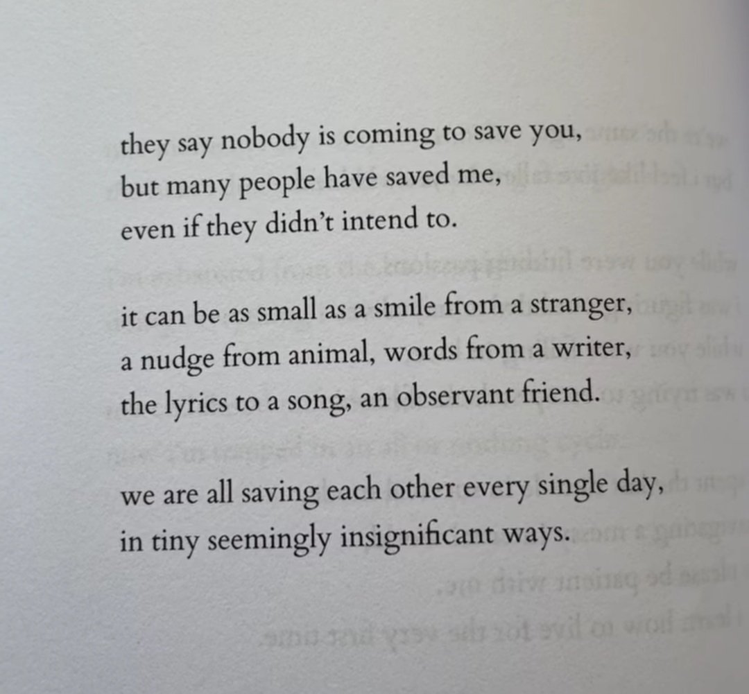 💡The general skepticism towards people and the prospective of their positive input in our lives is becoming too prevalent.

I believe we have become too cynical to retain any optimism in goodness and hope.