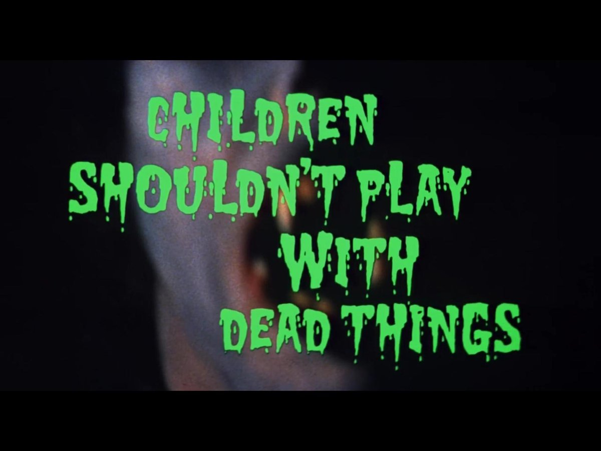 AlexVorkov's tweet photo. #watched CHILDREN SHOULDN'T PLAY WITH DEAD THINGS (1972)

Critics ask why these characters would rob graves and summon Satan just to hang onto their crappy jobs.
After 20 years of soul-sucking office work, it doesn't really sound that bad to me.
#CemeterySunday #zombies #horror https://t.co/t9HR3igacP