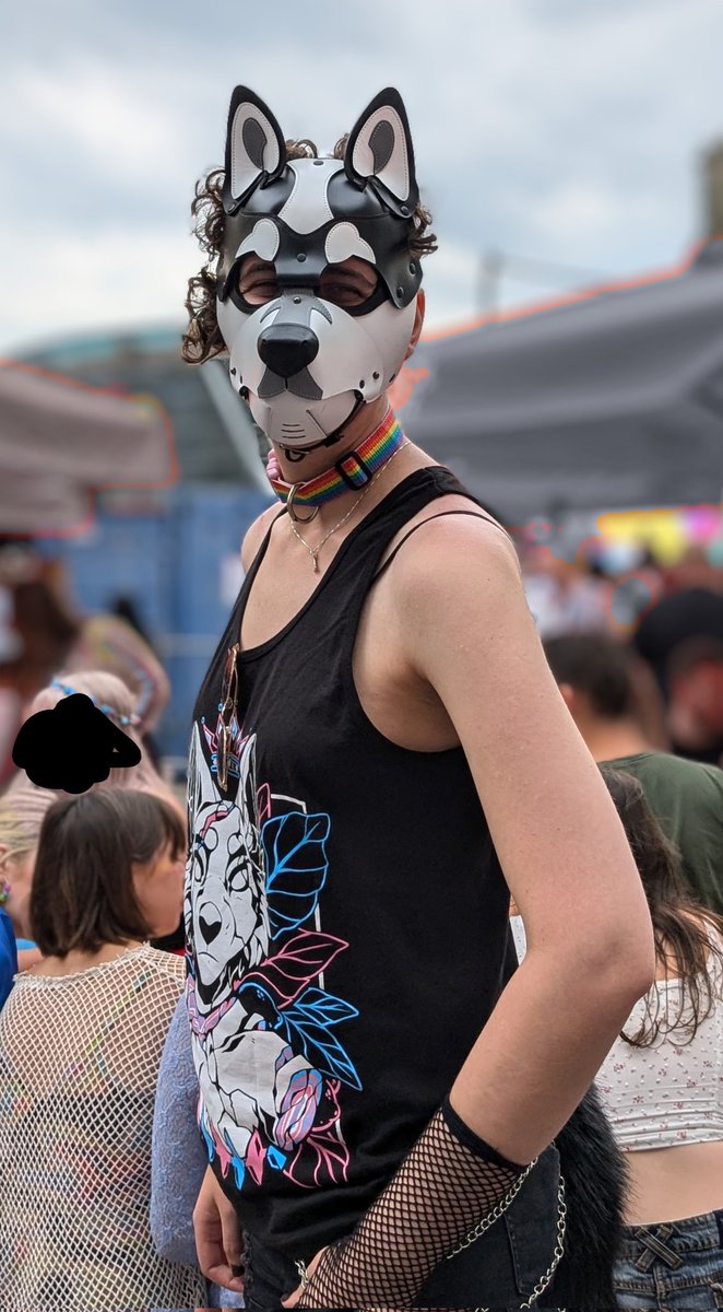 As if I got to spend the whole day been a dog at Newcastle pride 🐶.