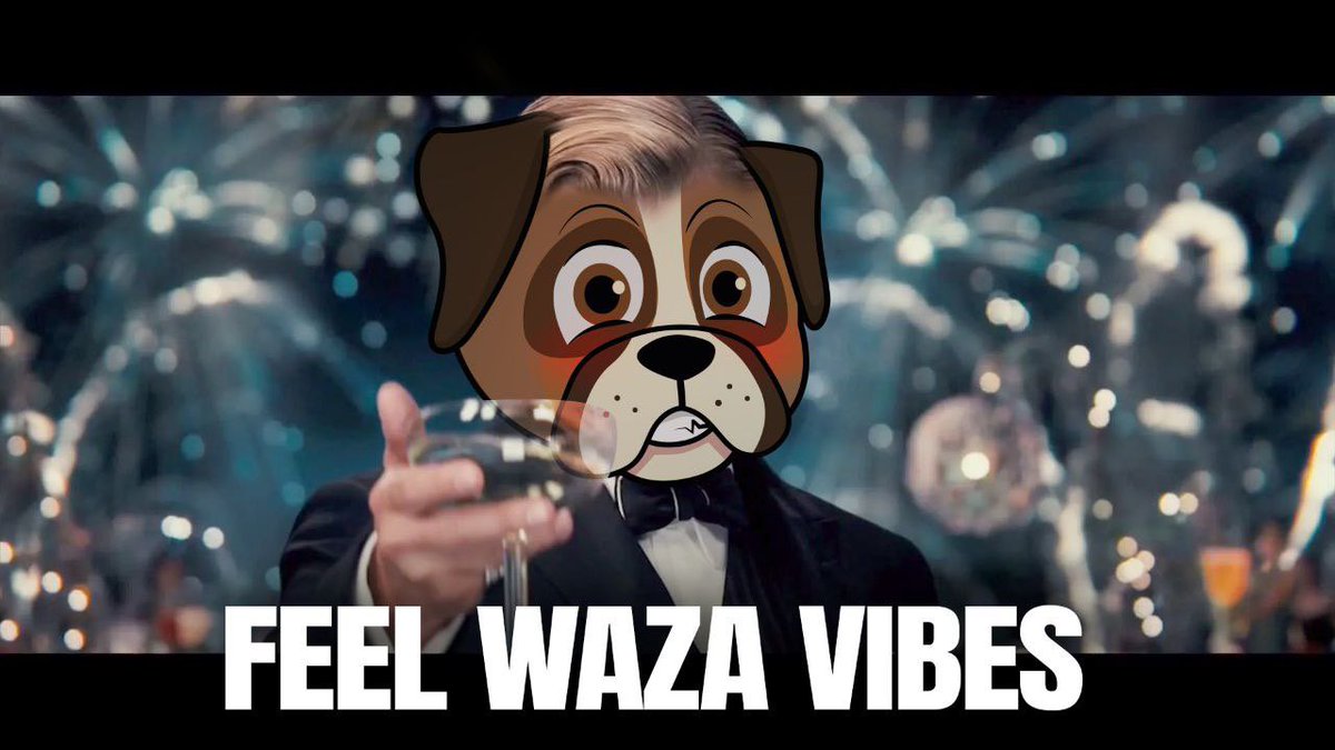 $waza #DRC20 #Doginals #Dogecoin #Bitcoin #crypto #Criptomonedas #memecoin 

Crypto market is down $waza is a vibe 🌟 
Crypto market is up $waza is a vibe 🌟

$waza will always be working for our bags 💰 🪙