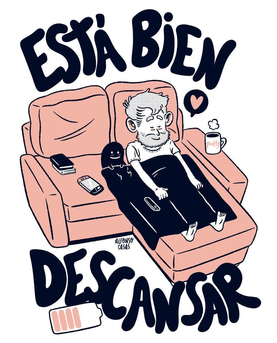 midudev's tweet image. No puedes estar todo el día produciendo. No eres una máquina. ¿Para qué quieres conseguir tus objetivos si no disfrutas tu vida?. Celebra lo que tienes y lo que has logrado. Sal con tus amigos. Haz deporte. Juega a la consola. Ve al cine. Desconecta.