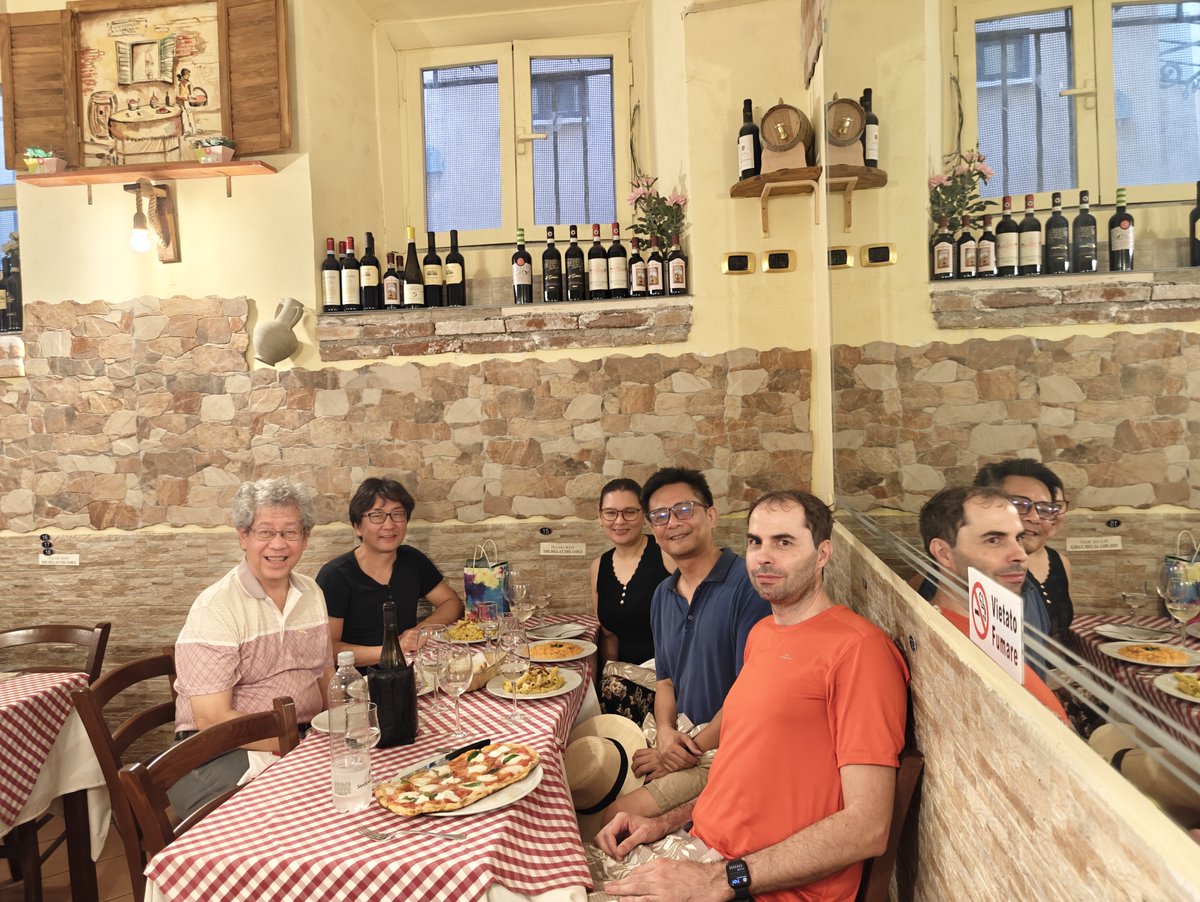 yujinnagasawa's tweet photo. Returned from the World Congress of Philosophy in Rome. My stay was brief, but it was wonderful to reconnect with friends from around the globe, promote Religious Studies and my new books, and indulge in some delicious Italian cuisine. https://t.co/qzYwjmkmd8