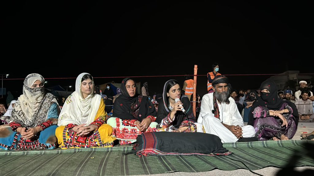 A narrative is being presented by the rulers of this country that the Baloch Yekjehti Committee is responsible for the chaos and curfew-like situation. The controlled media is aiding them in constructing this narrative. However, we are peacefully sitting in one corner of Gwadar,