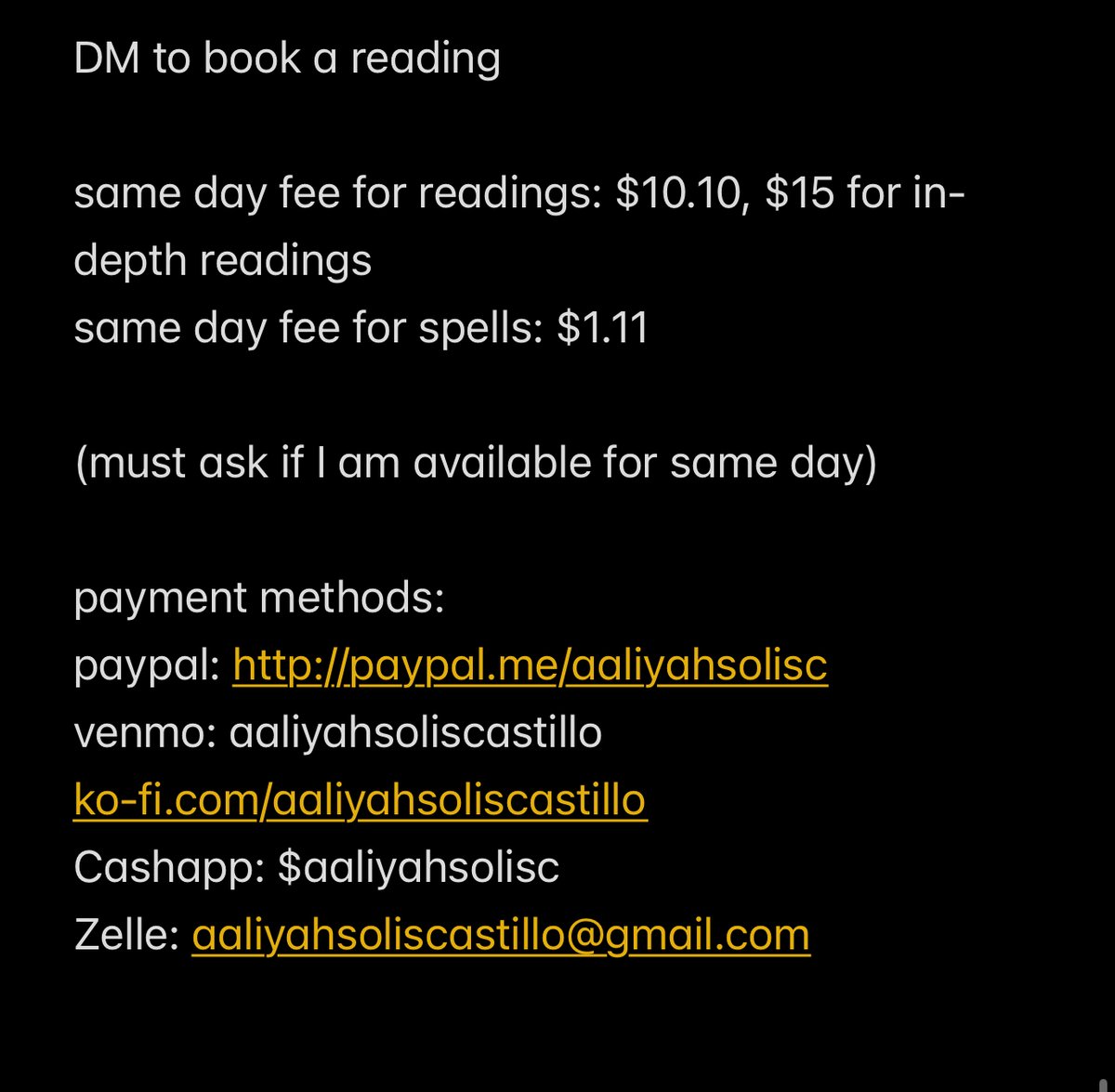 aaliyah (scorpio princess | readings open) tweet media