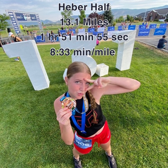 Macie Gustin (@macie_gustin) on Twitter photo We ran the Heber Half yesterday (one of my favorites) and got third place in
my age group!
@USUsoccer <a href="/byusoccer_w/">BYU Women's Soccer</a> <a href="/UtahWSoccer/">Utah Women's Soccer</a> <a href="/SUUSoccer/">SUU Soccer</a> <a href="/IdahoStateSoccr/">Idaho State Soccer</a> <a href="/wsusoccer/">Weber State Soccer ⚽️</a> <a href="/SnowCollegeWSOC/">Snow College Women's Soccer</a> <a href="/UVUwsoc/">Utah Valley Women's Soccer</a> <a href="/UtahTech_WSOC/">Utah Tech Women's Soccer</a> We ran the Heber Half yesterday (one of my favorites) and got third place in
my age group!
@USUsoccer <a href="/byusoccer_w/">BYU Women's Soccer</a> <a href="/UtahWSoccer/">Utah Women's Soccer</a> <a href="/SUUSoccer/">SUU Soccer</a> <a href="/IdahoStateSoccr/">Idaho State Soccer</a> <a href="/wsusoccer/">Weber State Soccer ⚽️</a> <a href="/SnowCollegeWSOC/">Snow College Women's Soccer</a> <a href="/UVUwsoc/">Utah Valley Women's Soccer</a> <a href="/UtahTech_WSOC/">Utah Tech Women's Soccer</a>