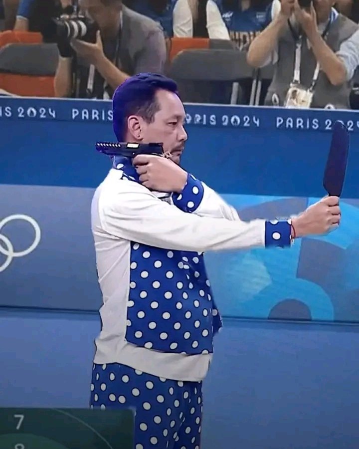 This two actually came for Olympic got talent 🤣
#Olympics2024Paris 
#GOLD #Paris2024