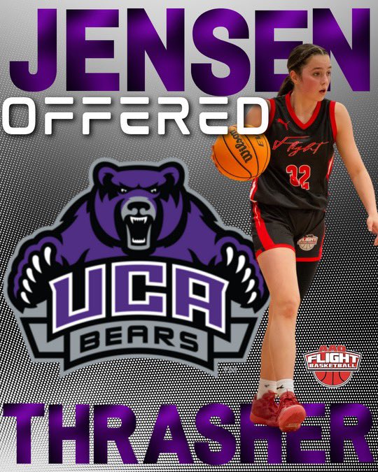 FlightAAOGBB's tweet photo. Congratulations to 2028 G Jensen Thrasher on her offer from @ucawbb !!

#DevelopmentU #FlyWithUs https://t.co/ddhZw0FZHH