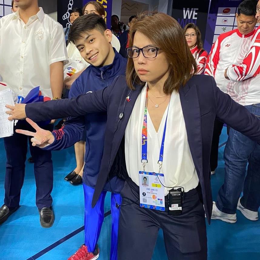 jovefrancisco's tweet photo. Joy Valenton, Sev Sarmenta &amp; Linzi Arellano-Co …

Thanks for being our History, P.E. and Math teachers for two Golden nights! 

Congratulations, two time Olympic Gold medalist, Carlos Yulo!!! 🥇🥇@c_edrielzxs 

#OlympicGames #Paris2024 
#100TaongLaban 
@OneSportsPHL @CignalTV https://t.co/j50bs5DM1I