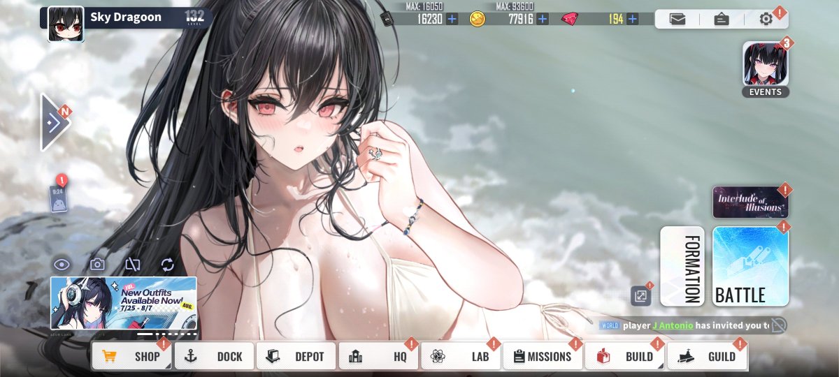 Judwj80's tweet photo. @AzurLane_EN Thanks for everything Manjuu.

I've Playing Since 1st Aniversary and  I really love this Game

#AzurLane6thAnniv https://t.co/cKD9aMelS7