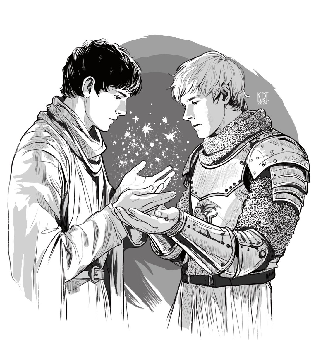 _krtarts_'s tweet image. in a land of myth, and a time of magic... 

#merlinbbc #merthur #merlin #arthur