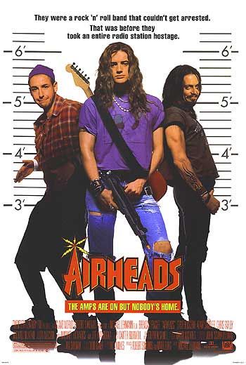 evaction's tweet photo. #BrendanFraser #AdamSandler and #SteveBuscemi were #Airheads 30 years ago when the movie opened on August 5th, 1994 #ChrisFarley #MichaelMcKean #JuddNelson #MichaelRichards #JoeMantegna #ErnieHudson #MichaelLehmann #TheLoneRangers #90sMovies https://t.co/zufZevVumd
