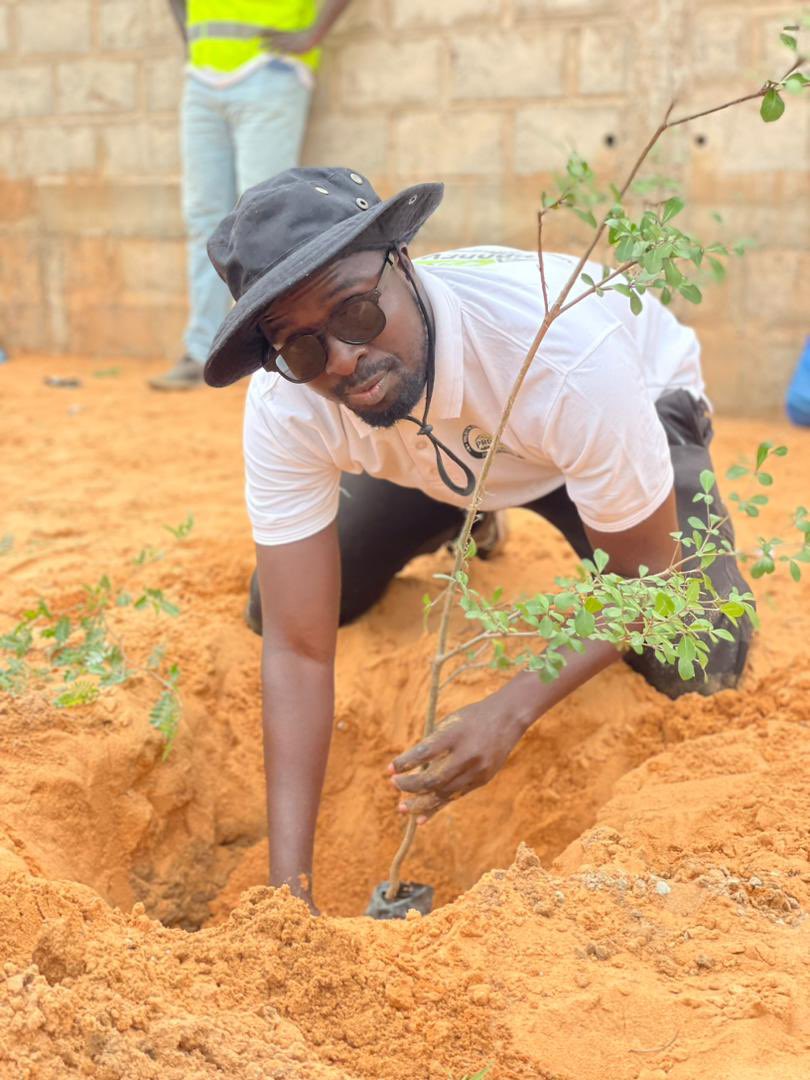 MSakhir's tweet photo. Sur les 40 plants, 25 sont fruitiers dont des manguiers, arbres parrains de cette année. Bravo les gars pour l’engagement solide et la constance. #prodev4 #EngagementCitoyen #lacitéaucoeurdenosactions #SunuGoxSunuYitte https://t.co/H8vMeh7rHL