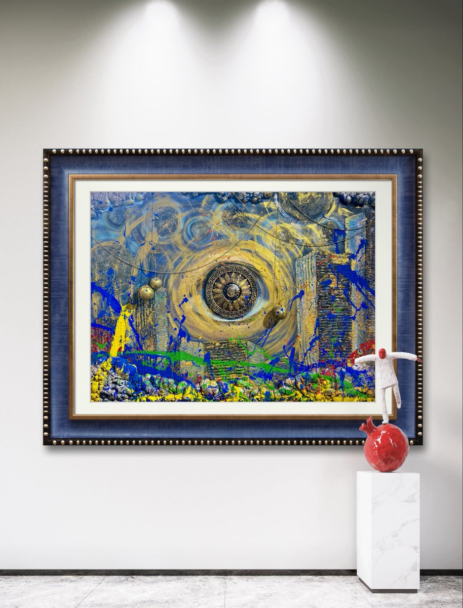 “FreeStyle”
Canvas size: 200x150 cm, acrylic, mixed media