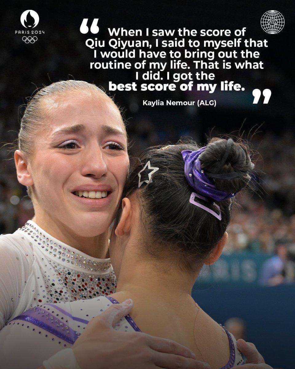 gymnastics's tweet photo. Saving the very best for when it mattered the most 💚

#Paris2024 | #Gymnastics https://t.co/53ui1qv9h5