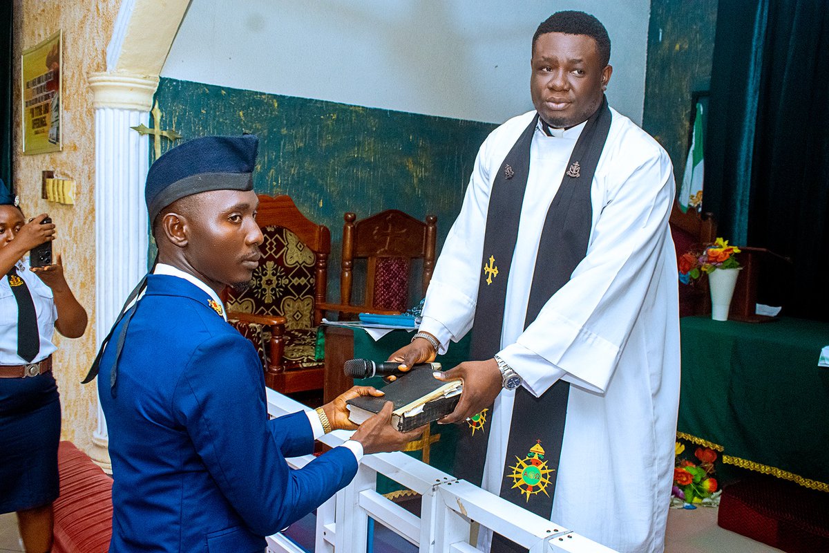 PrinceChukwumel's tweet photo. Join me as I present to you the latest Captain of the Boys' Brigade Nigeria, Rivers State Council, Onelga Battalion Council, 7th Onelga Company.
To God be the glory...
#BoysBrigadeNigeria
#BB4Life https://t.co/Hh6tbE2aTD