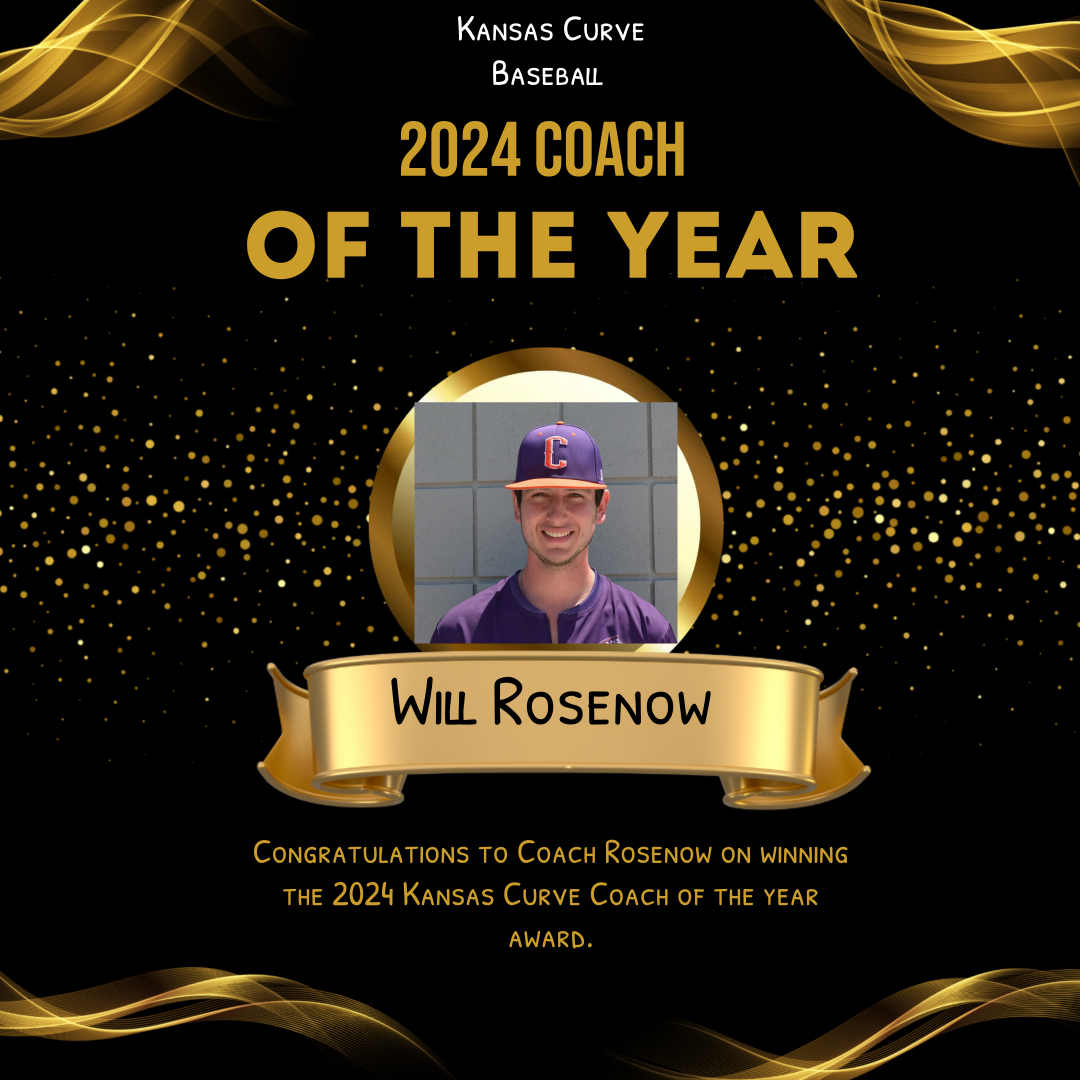 The 2024 Kansas Curve coach of the year.... <a href="/willrosenow/">Will Rosenow</a> ! 🏆