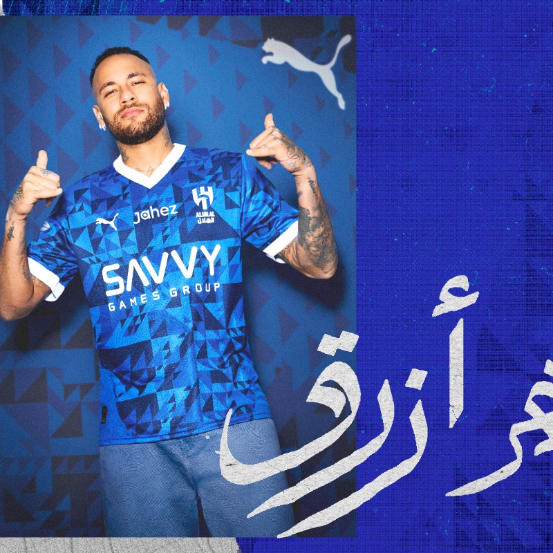 Alhilal_EN's tweet photo. 👕 Born from 67 years of triumph.
The 24/25 AlHilal home kit is what legend is made of.
Avalible now in:
📍Al Hilal Store
📲 BLU APP
#PlayForReal