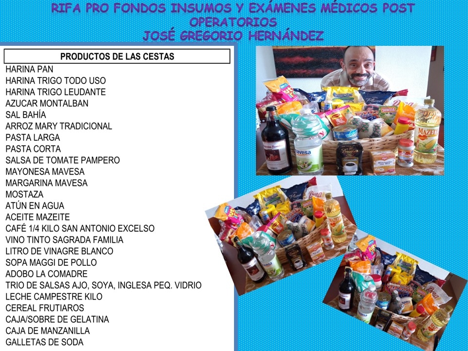 Rifa Pro Fondos insumos y exámenes médicos post operatorio José Gregorio Hernández <a href="/DojoParqueCaiza/">Dojo Parque Caiza</a> <a href="/ParqueCaiza/">Parque Caiza</a> <a href="/CampoNeblina/">Campo Neblina</a> <a href="/Campo_Neblina/">Campo Neblina</a> <a href="/VistaDaymar/">Vista Daymar</a> <a href="/ParqueCaizaHoy/">Parque Caiza Hoy</a> <a href="/ZonasPqCaiza/">Zonas Parque Caiza</a> <a href="/ApoyoMontanero/">Apoyo Montañero Altos de Parque Caiza (AMAPC)</a> <a href="/ParqueCaizaRed/">Parque Caiza</a> <a href="/CaizaPositivo/">Caiza Positivo</a> <a href="/FaroComunitario/">Faro Comunitario</a> <a href="/elsolidariogv/">elsolidariogv</a>