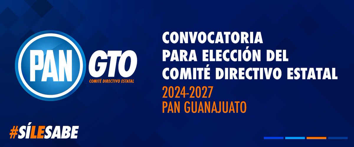 ¡Buen domingo familia panista!  Conoce la convocatoria de la sesión del Consejo Estatal así como los lineamientos para la elección de la Presidencia, Secretaria General e Integrantes del CDE PAN Guanajuato para el periodo 2024-2027 👇
panguanajuatomx.org/wp-content/upl…