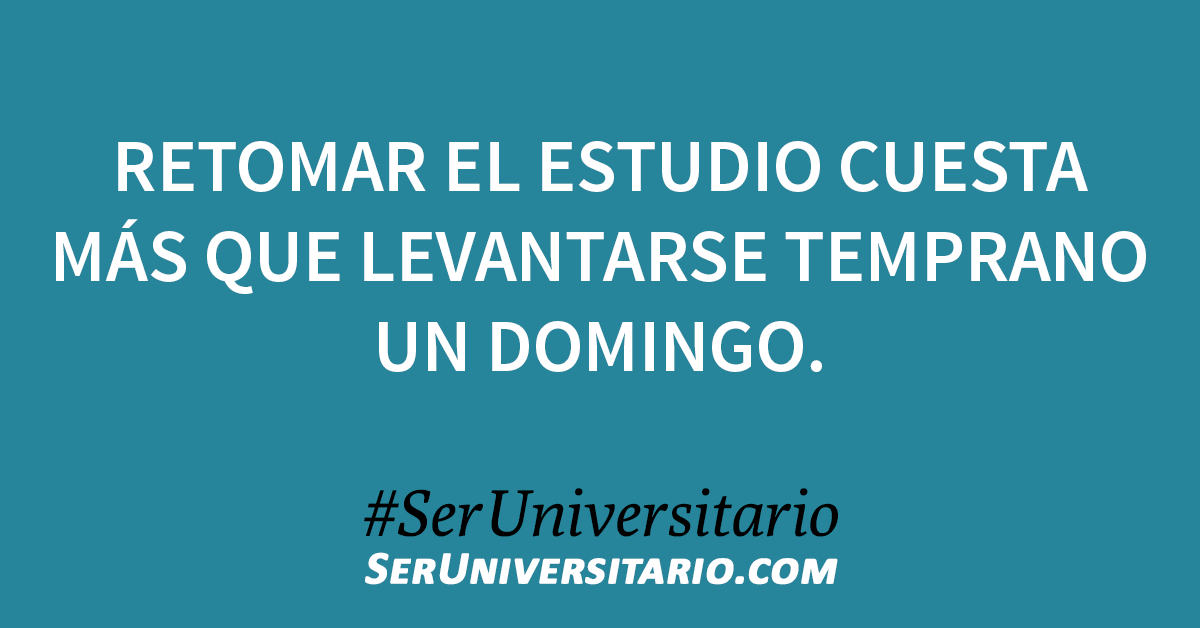 #SerUniversitario tweet media