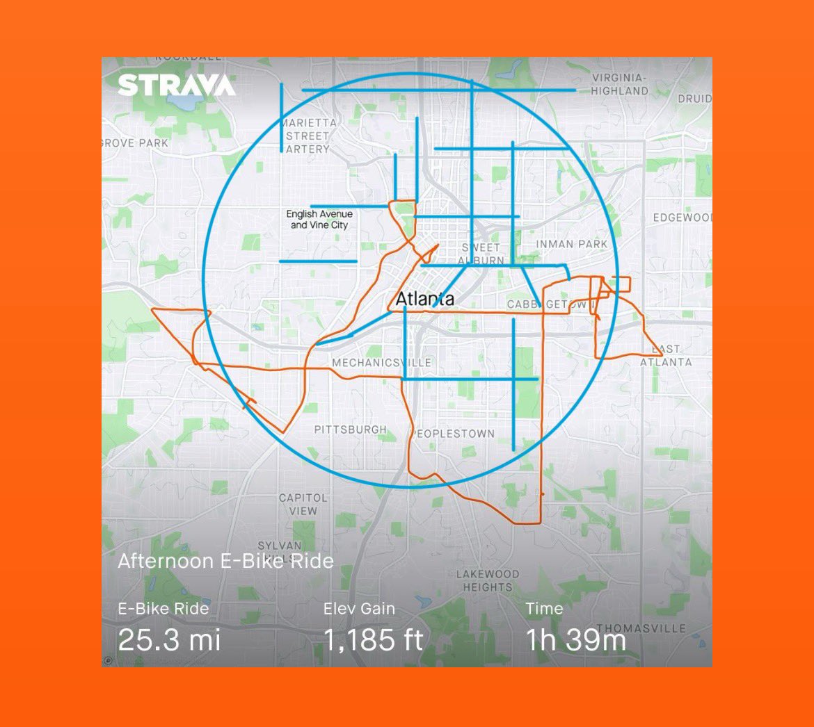 Atlanta has the opportunity to create one of the most usable, connected bike &amp; trail networks in the Americas.

But we cannot stop with the BeltLine or what is currently funded.

We must continuously fund &amp; deliver more- and upgrade existing that are not as inviting for all.