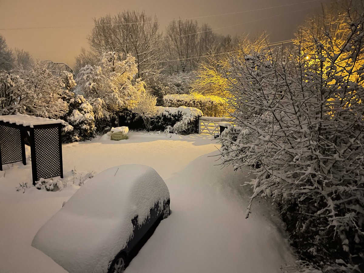 DollysGarden's tweet photo. #AlphabetChallenge #WeekEforElectricity
Street lamp illuminating the snow at night. December 2022.
#DollysCottageGarden https://t.co/NA8gqi0sN0