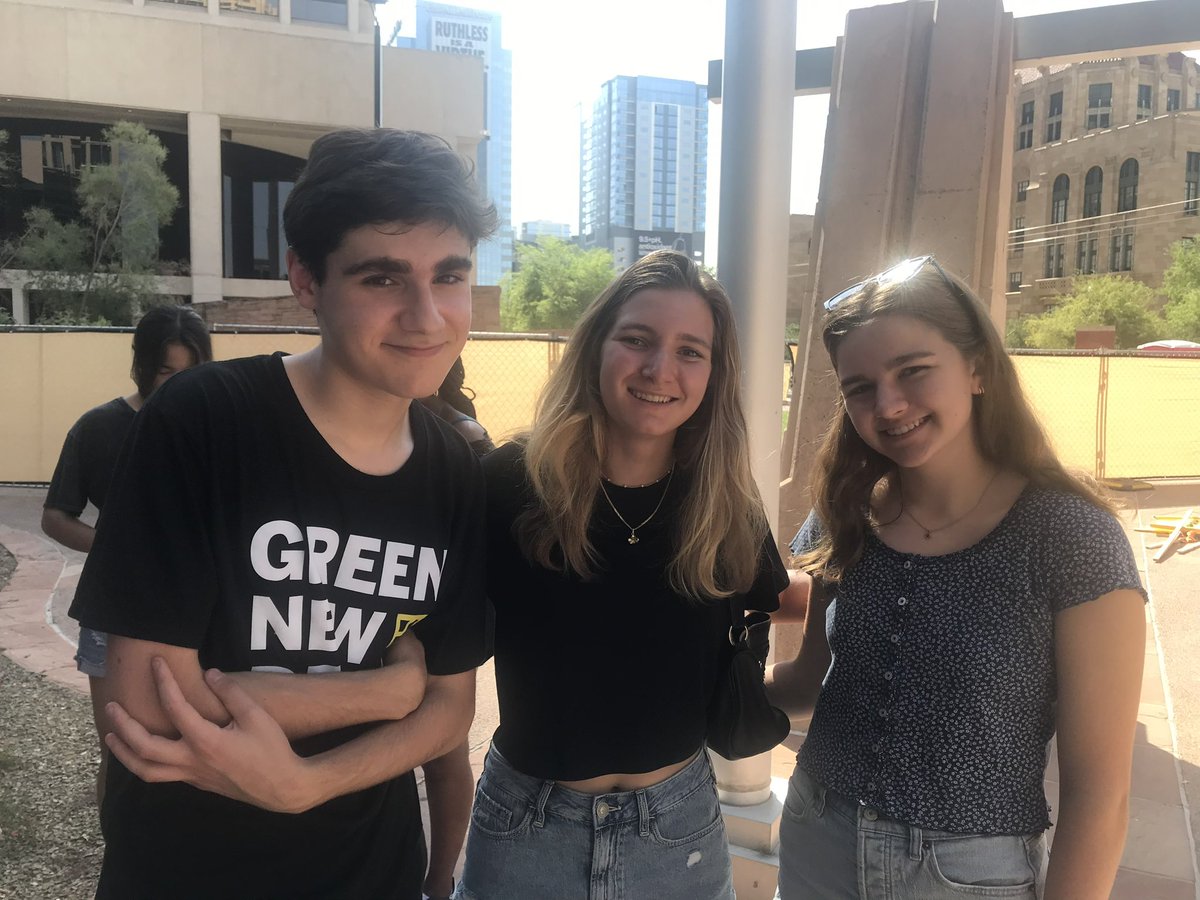 AZLD4Dems's tweet photo. Another busy week for #SummerInterns—attending the Sunrise rally, helping Make Way for Books promote early literacy, phone banking, and canvassing. Whew! #AZLD2 & #AZLD4 are lucky to have such great ambassadors. #NorthValleyDems #SaturdayCanvass https://t.co/B39wny86DZ