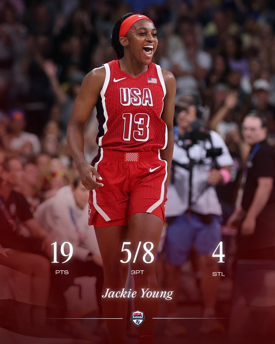 Had an Ace up our sleeve.

<a href="/JackieYoung3/">Jackie Young</a> x 🇺🇸 #USABWNT