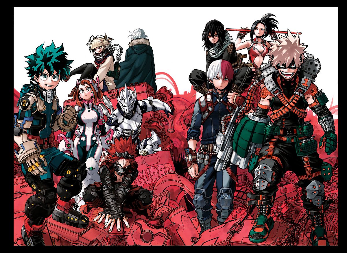 AniNewsAndFacts's tweet image. MY HERO ACADEMIA — END OF AN ERA.