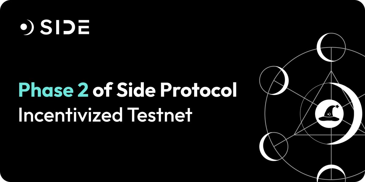 Burn2Rise's tweet image. 🌅 SM! 

Side Protocol is the #Bitcoin Extension Layer

Join Side Protocol’s S2 incentivized testnet and become an Insider! Use my invite link:  insider.side.one/login?inviteCo… #sideprotocol #testnet
