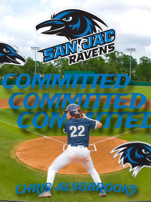 alsobrooks22's tweet image. I am extremely excited to announce my commitment to San Jac college. I would like to thank god and my family.Thanks to @ZacSenf for always being there for me.Thanks to @reed_hodgess for coaching me these past 3 years. Thank to @Rockhardball also. @SJRaven_BB @CoachWeaver12
