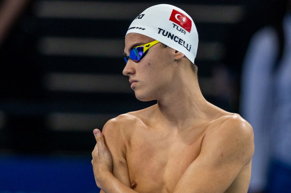 Milli Yüzücümüz Kuzey Tunçelli, Olimpiyat Oyunları tarihimizdeki ilk yüzme finalinde 5. oldu! 🇹🇷🇹🇷🇹🇷🇹🇷