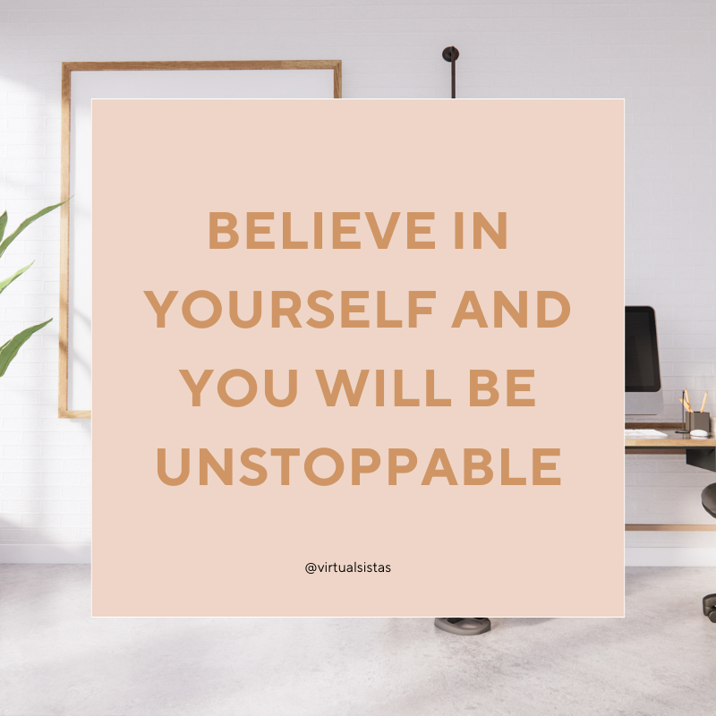 virtualsistas's tweet photo. ✨Motivation✨
.
Believe in yourself and you will be unstoppable
.
.
.
.
.
.
.
.
#Virtualsistas #VirtualAssistantService #VirtualWork #DigitalSupport #TaskAssistant #OnlineProductivity #RemoteHelp #OutsourceWork #VAExpert #BusinessAssistant #TaskManagementPro #DigitalEfficiency https://t.co/axAECyTYED