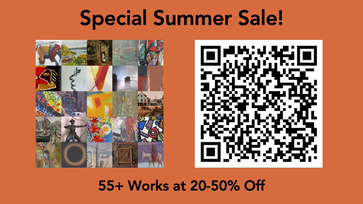 TheCaldGall's tweet photo. Our Summer Sale 2024 is now live. More than 55 works at 20%-50% off. Stop in to the gallery or visit our sale exhibit page here: https://t.co/wQSOvBlEU0... https://t.co/PY1k2DHSZi