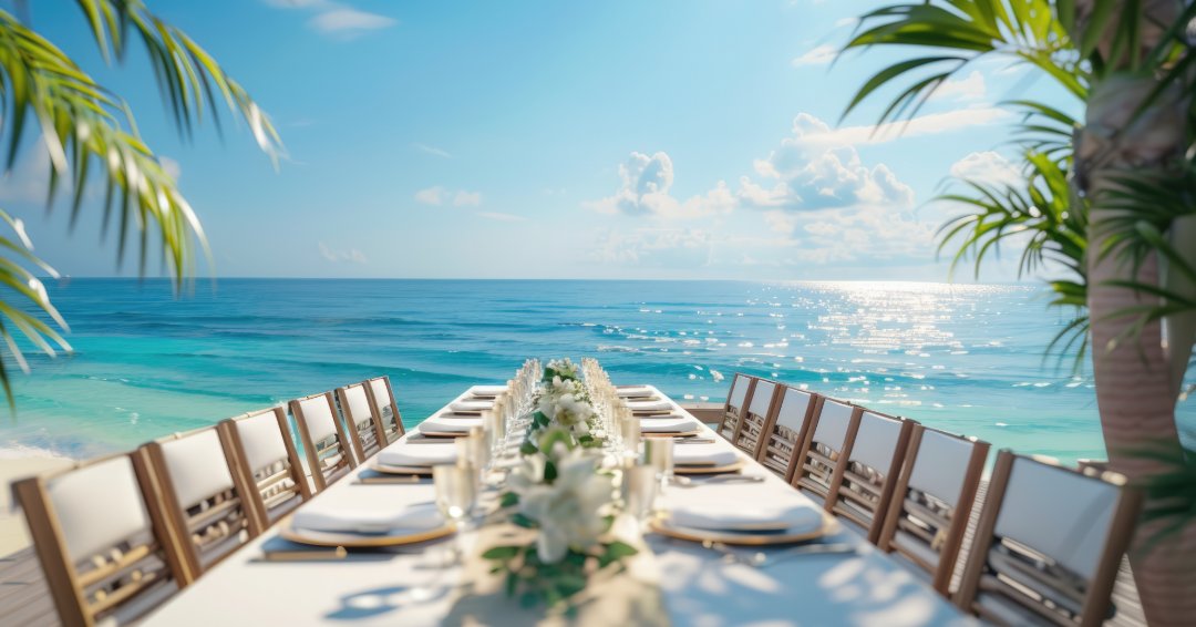 We think the weekend is a good time to daydream... how incredible are these beautiful blues!? What a perfect place for a private chef experience! 😍