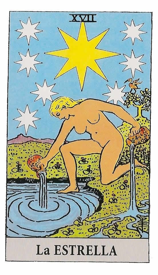 Les regalo esta carta de La Estrella cargada con mi mejor energía de Luna nueva, ya que representa esperanza, inspiración, serenidad, renovación espiritual y confianza en el futuro.
RT para que todos inicien con esperanza el camino a la realización de sus sueños.