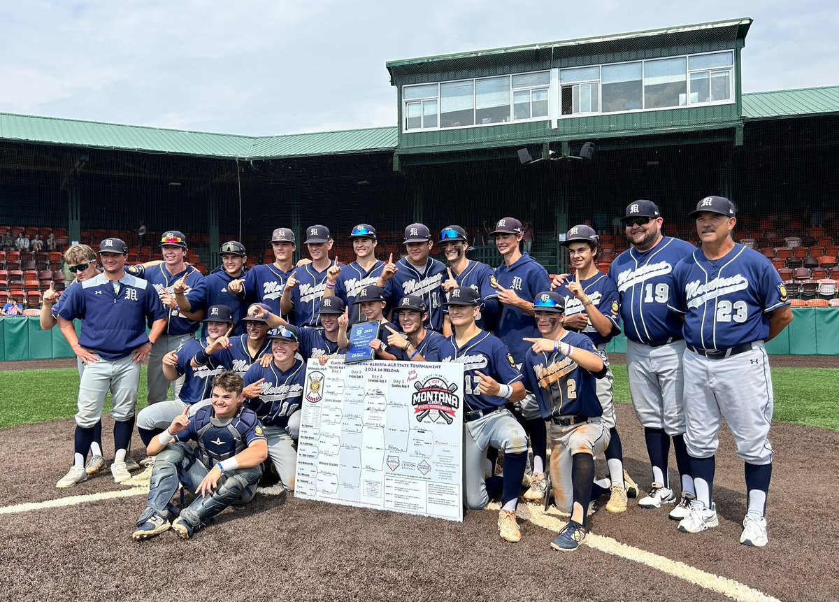 Your 2024 Class AA Montana/Alberta American Legion Baseball State Champions

Missoula Mavericks

#mtscores