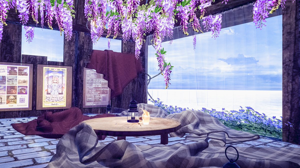 The Secret Flower Island
秘密の花の島

World : はるのわすれもの Charlotte's Secret Island
Author : Charlotte（シャル）

World URL :
vrchat.com/home/world/wrl…

#VRChat #VRC #VRChat_world紹介
#VirtualPhotography #Neo写真