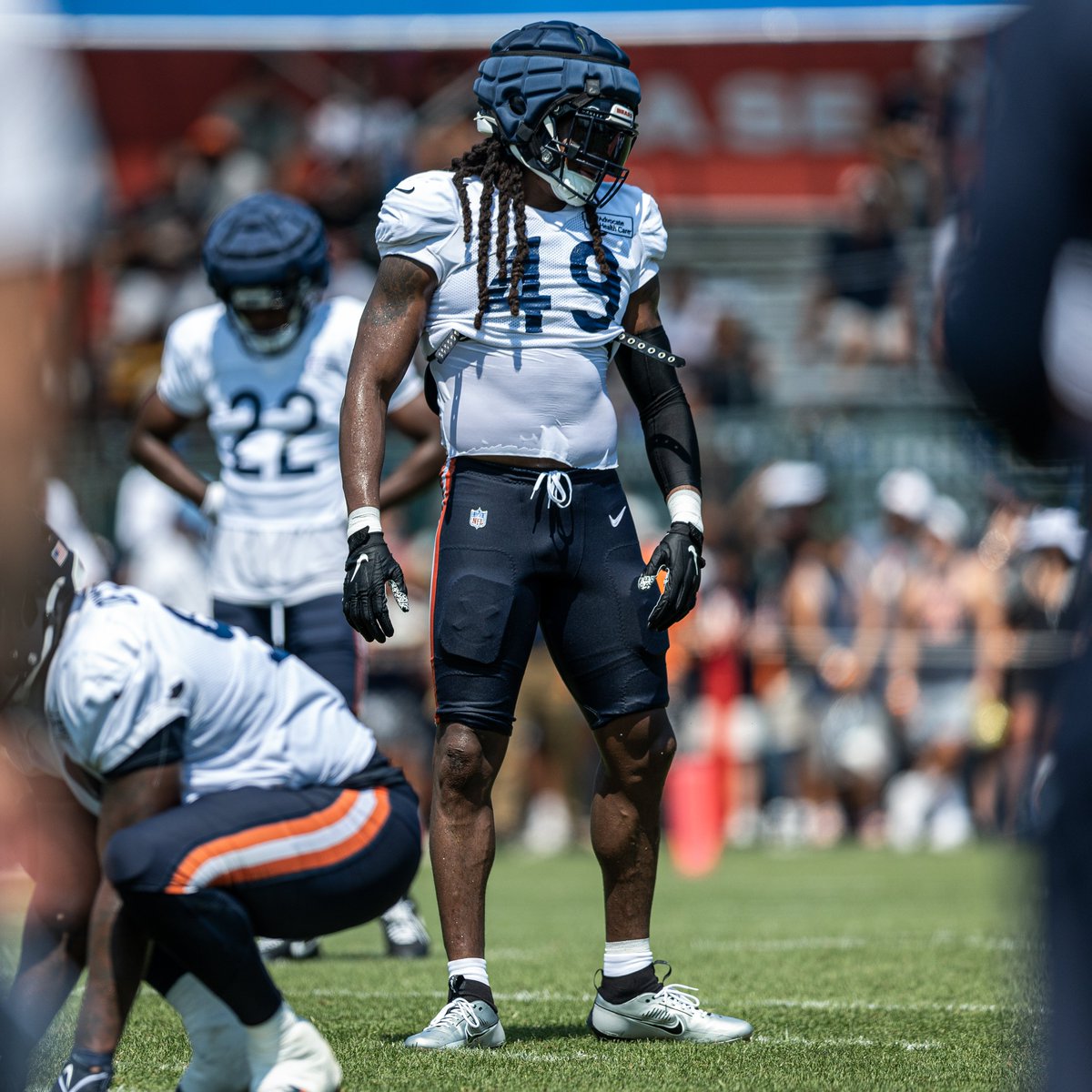 Heatin' up at Halas 🔥