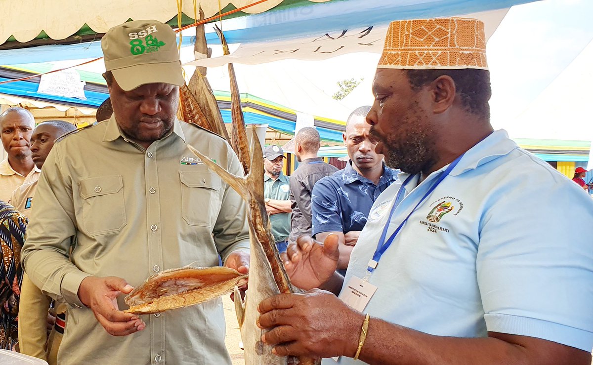 Naibu Waziri wa Mifugo na Uvuvi Mhe. Alexander Manyeti amezitaka taasisi za Serikali zinazoshiriki kwenye Maonesho ya kimataifa ya wakulima (NaneNane) kuwa wabunifu na kuonesha bidhaa bora ili sekta binafsi waweze kujifunza kutoka kwao.