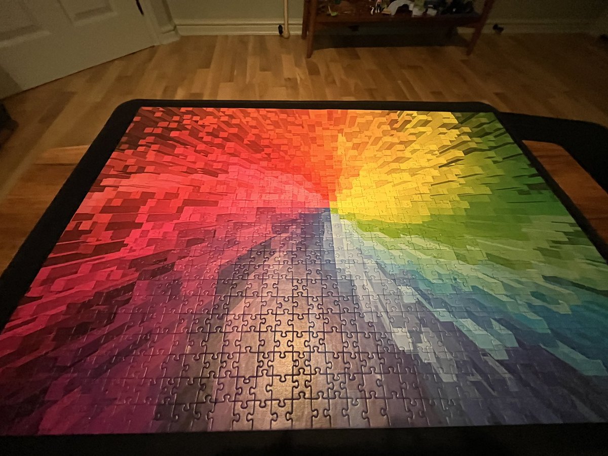 Puzzle finally completed … started many months ago then ignored for too long 🫣