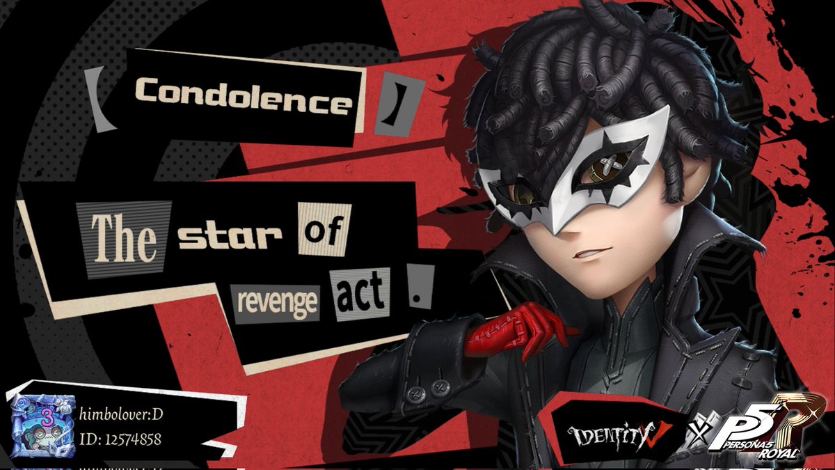 splsp_'s tweet image. I'm playing Identity V. Fancy a game?