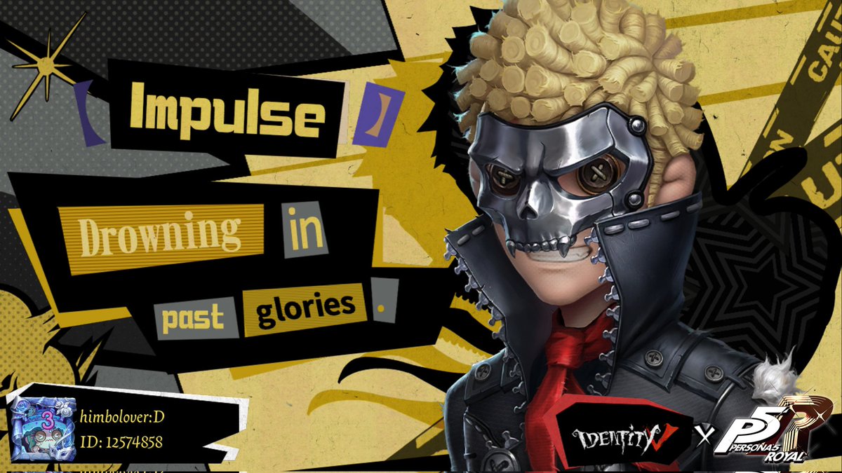 splsp_'s tweet image. I'm playing Identity V. Fancy a game?