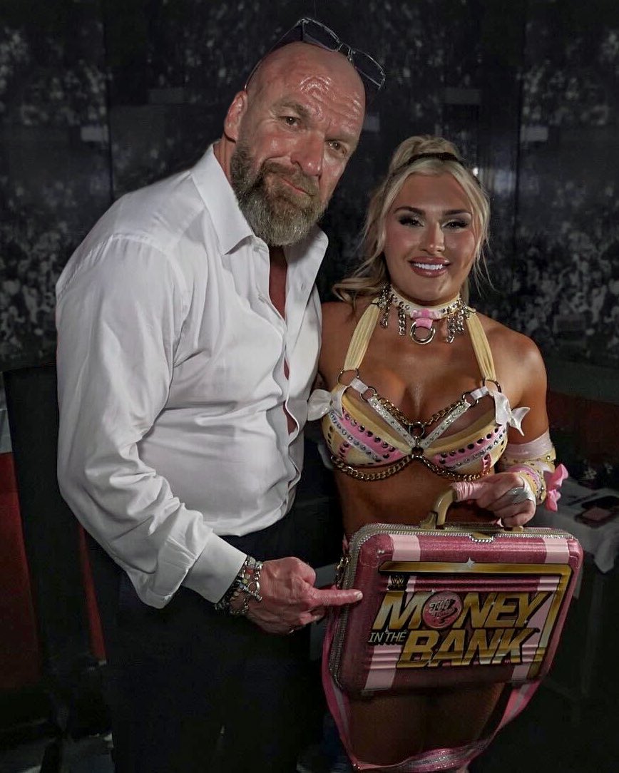 Wanted to take a moment to recognize <a href="/tiffstrattonwwe/">Tiffany Stratton</a>, a Superstar whose work ethic - and pure talent - has catapulted her career to a new level. Proud to see Tiffany make her first-ever #SummerSlam appearance last night.