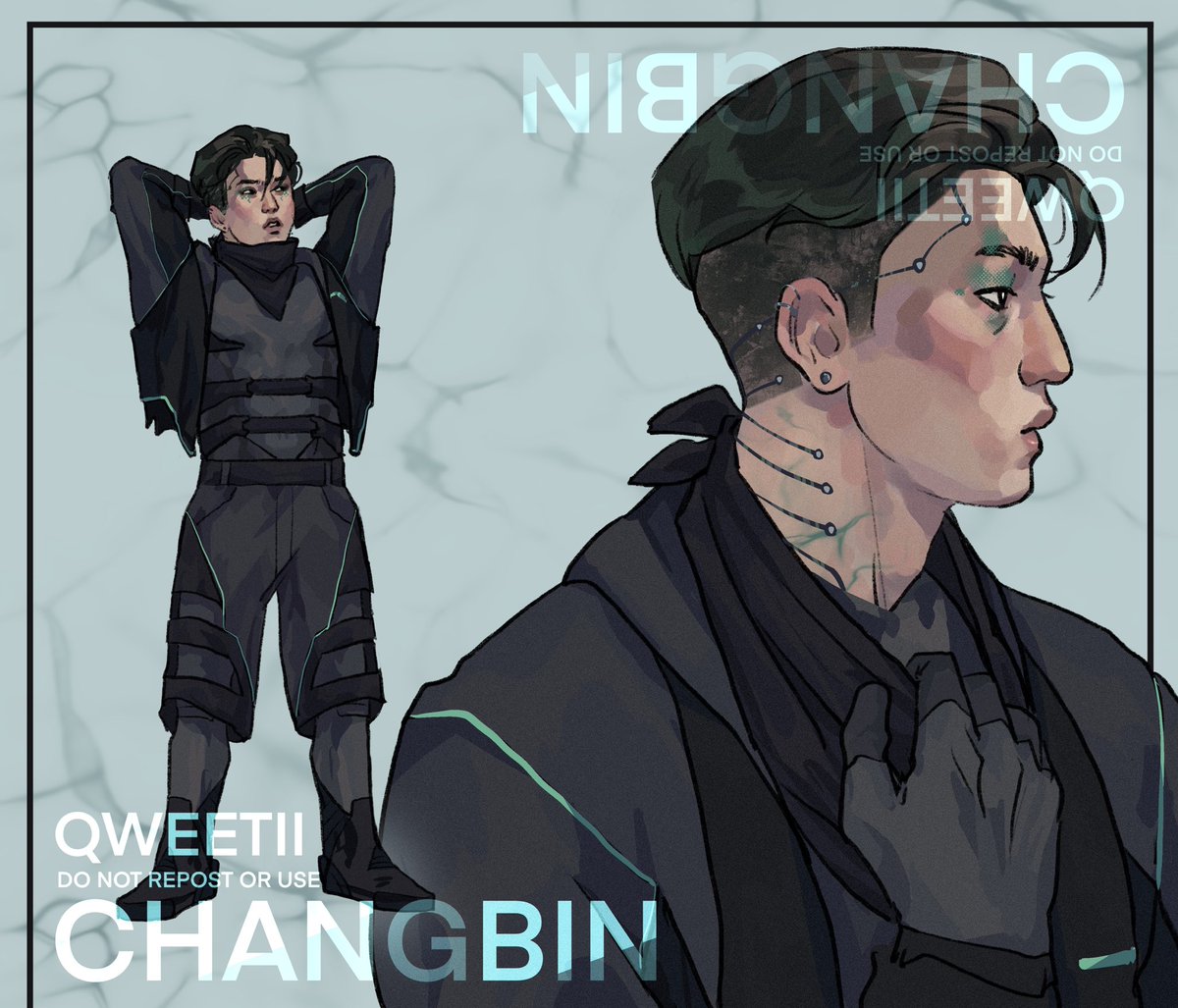 qweetii_'s tweet photo. CYBERPUNK SKZ PT.1 

#straykids #skz
#bangchan #leeknow #changbin #hyunjin https://t.co/cmb4b23XvJ