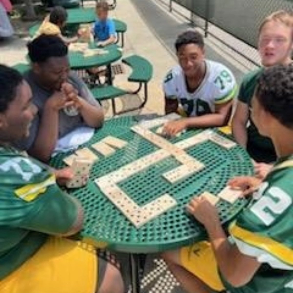 Our Vikings Family Day was a huge success. So thankful for our booster club, our parents , and our community for stepping up in a big way for our young men. <a href="/CoachNPearson/">Nygel Pearson</a> <a href="/SVVikingsSports/">Spring Valley Athletics</a> #holdtight #Vikings #strongertogether #thevalley #brickbybrick