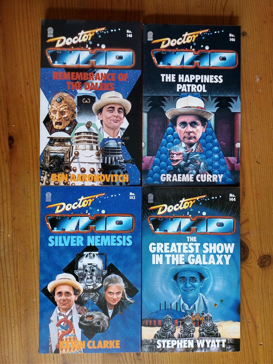 BobbyDazz12's tweet image. In tribute to Season 25 coming to The Collection set, I've dug out these little beauties! 🥰#DoctorWho #Daleks #Cybermen